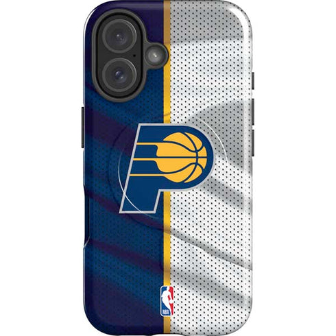 NBA Indiana Pacers Away Jersey iPhone 16 Plus Magsafe Impact Case