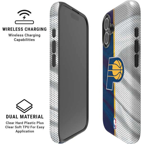 NBA Indiana Pacers Away Jersey iPhone 16 Plus Magsafe Impact Case