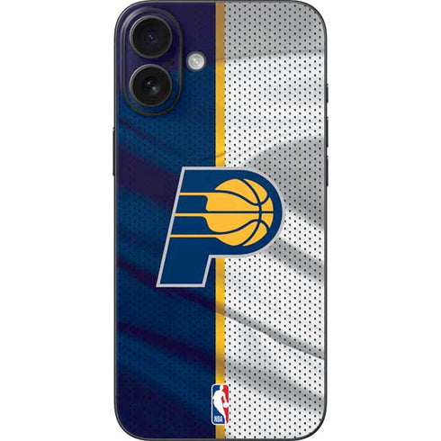 NBA Indiana Pacers Away Jersey iPhone 16 Plus Skin