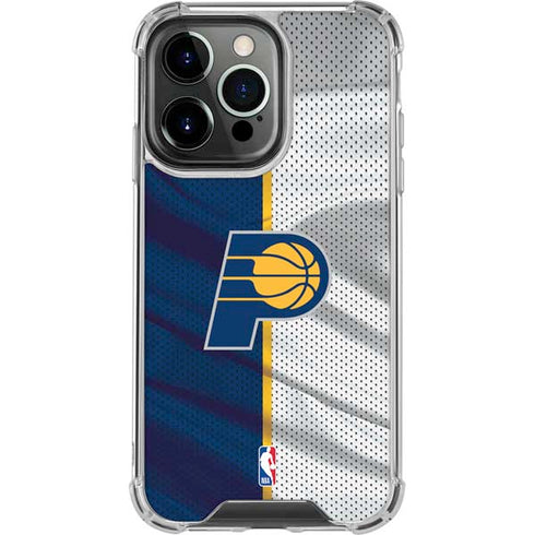 NBA Indiana Pacers Away Jersey iPhone 16 Pro Clear Case