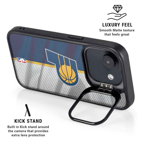NBA Indiana Pacers Away Jersey iPhone 16e Kickstand Case
