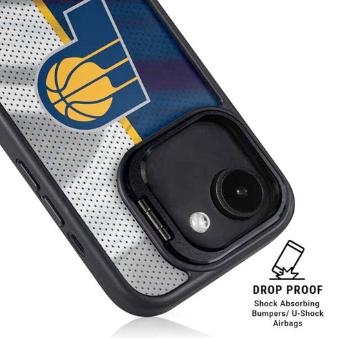 NBA Indiana Pacers Away Jersey iPhone 16e Kickstand Case