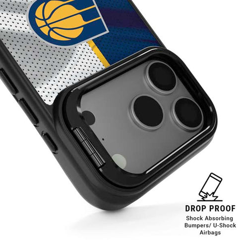 NBA Indiana Pacers Away Jersey iPhone 17 Pro Kickstand Case