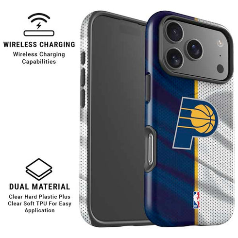 NBA Indiana Pacers Away Jersey iPhone 17 Pro Magsafe Impact Case