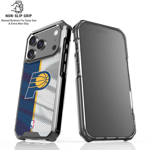 NBA Indiana Pacers Away Jersey iPhone 17 Pro Max Clear Case