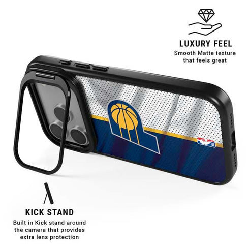 NBA Indiana Pacers Away Jersey iPhone 17 Pro Max Kickstand Case