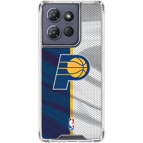 NBA Indiana Pacers Away Jersey Moto G 5G (2025) Clear Case