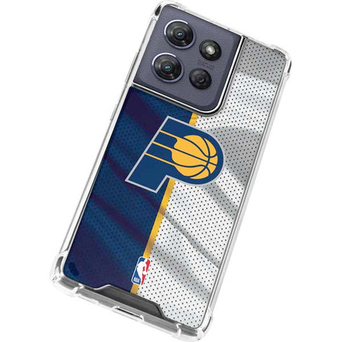 NBA Indiana Pacers Away Jersey Moto G Stylus 5G (2025) Clear Case