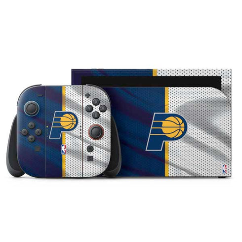 NBA Indiana Pacers Away Jersey Nintendo Switch 2 (2025) with Joy-Con Skin