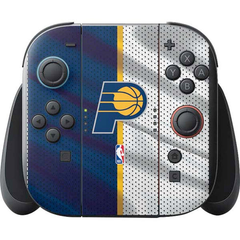 NBA Indiana Pacers Away Jersey Nintendo Switch 2 (2025) with Joy-Con Skin