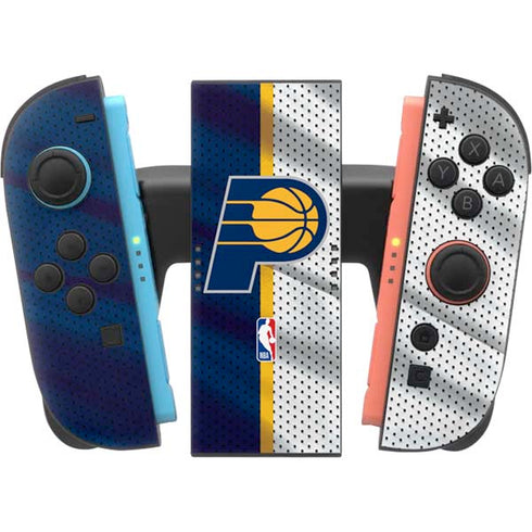 NBA Indiana Pacers Away Jersey Nintendo Switch 2 (2025) Joy-Con Controller Skin