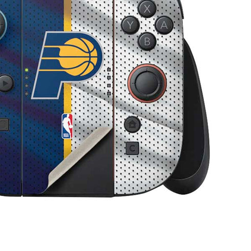 NBA Indiana Pacers Away Jersey Nintendo Switch 2 (2025) Joy-Con Controller Skin