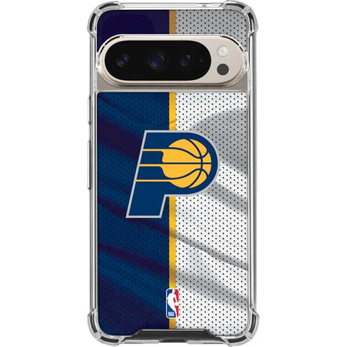 NBA Indiana Pacers Away Jersey Pixel 9/9 Pro Clear Case
