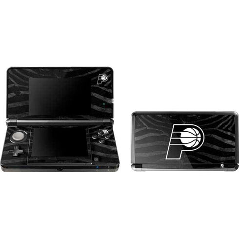 NBA Indiana Pacers Black Animal Print 3DS (2011) Skin