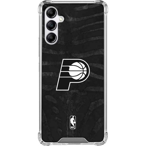 NBA Indiana Pacers Black Animal Print Gabb Phone 4 Clear Case