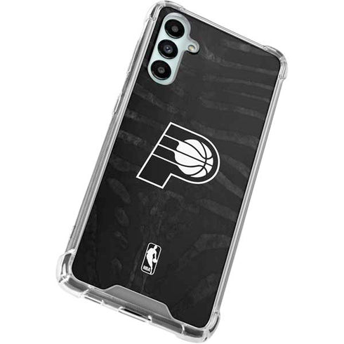 NBA Indiana Pacers Black Animal Print Gabb Phone 4 Clear Case