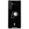 NBA Indiana Pacers Black Animal Print Galaxy A17 Clear Case