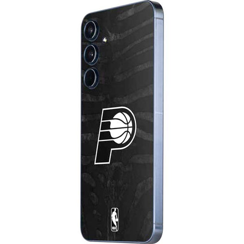 NBA Indiana Pacers Black Animal Print Galaxy A36 5G Skin