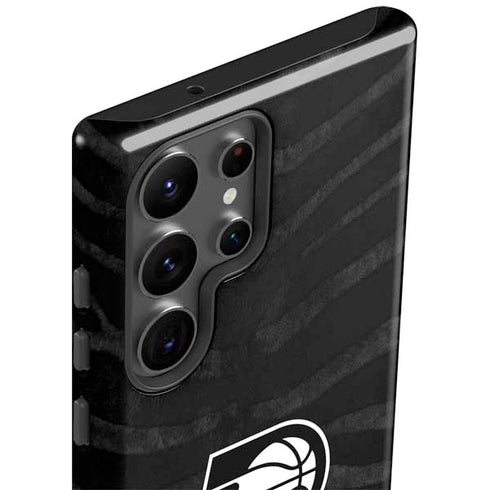 NBA Indiana Pacers Black Animal Print Galaxy S23 Ultra Pro Case