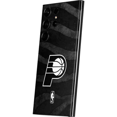 NBA Indiana Pacers Black Animal Print Galaxy Skins
