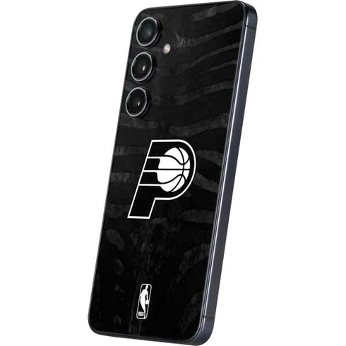 NBA Indiana Pacers Black Animal Print Galaxy S24 Plus Skin