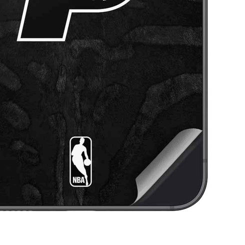 NBA Indiana Pacers Black Animal Print Galaxy S25 Plus Skin
