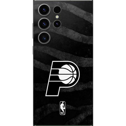 NBA Indiana Pacers Black Animal Print Galaxy S24 Ultra Skin