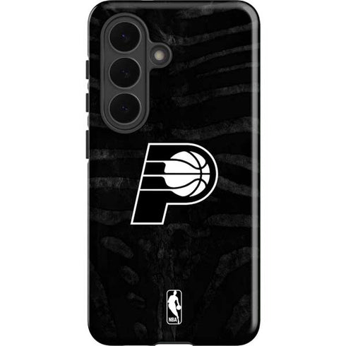 NBA Indiana Pacers Black Animal Print Galaxy S26 Impact Case