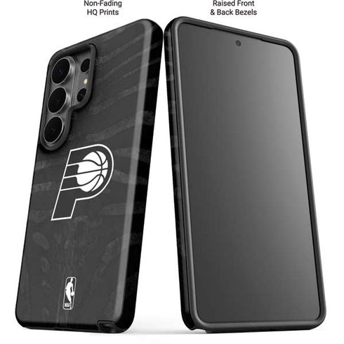 NBA Indiana Pacers Black Animal Print Galaxy S26 Ultra Impact Case