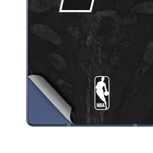 NBA Indiana Pacers Black Animal Print Galaxy Z Fold6 Skin