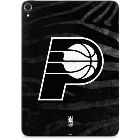 NBA Indiana Pacers Black Animal Print Apple iPad Pro Skin