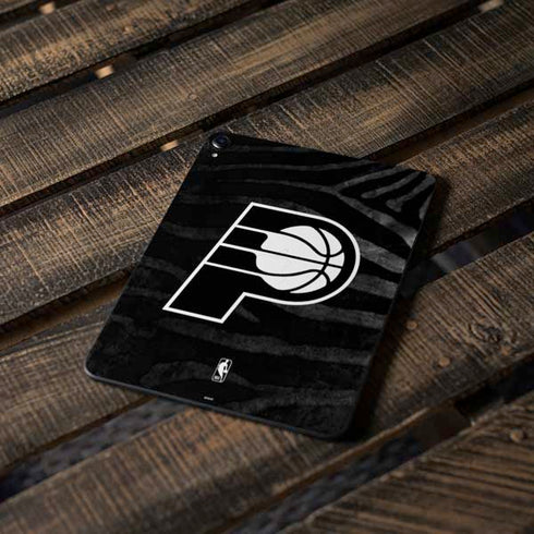 NBA Indiana Pacers Black Animal Print Apple iPad Pro Skin