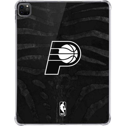 NBA Indiana Pacers Black Animal Print iPad Pro 11in (2024) Clear Case