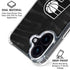 NBA Indiana Pacers Black Animal Print iPhone 16 MagSafe Case