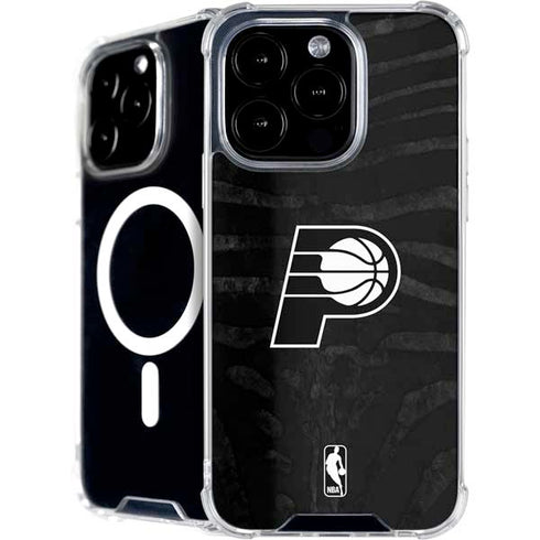 NBA Indiana Pacers Black Animal Print iPhone 16 Pro MagSafe Case