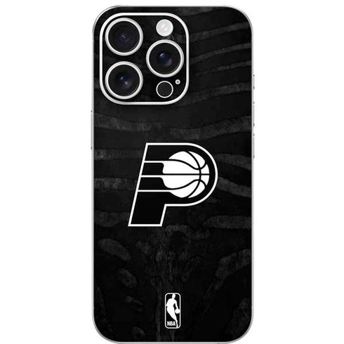 NBA Indiana Pacers Black Animal Print iPhone 16 Pro Skin