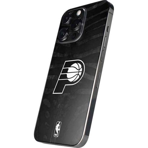 NBA Indiana Pacers Black Animal Print iPhone 16 Pro Skin
