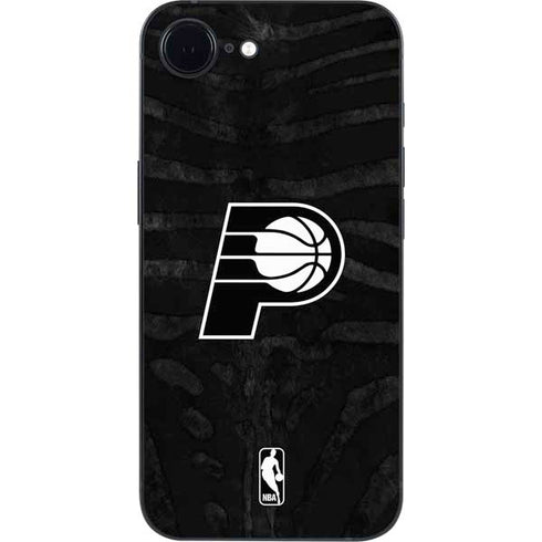 NBA Indiana Pacers Black Animal Print iPhone 16e Skin