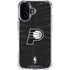 NBA Indiana Pacers Black Animal Print iPhone 17 Clear Case