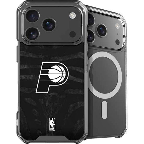 NBA Indiana Pacers Black Animal Print iPhone 18 Pro MagSafe Case