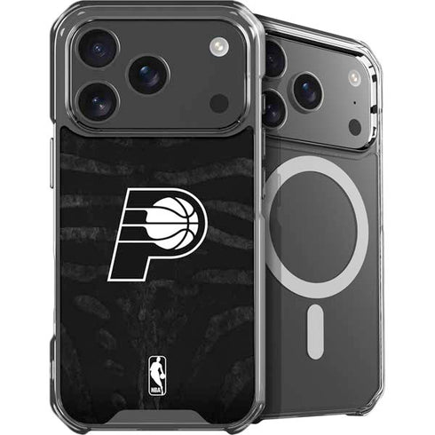 NBA Indiana Pacers Black Animal Print iPhone 18 Pro Max MagSafe Case