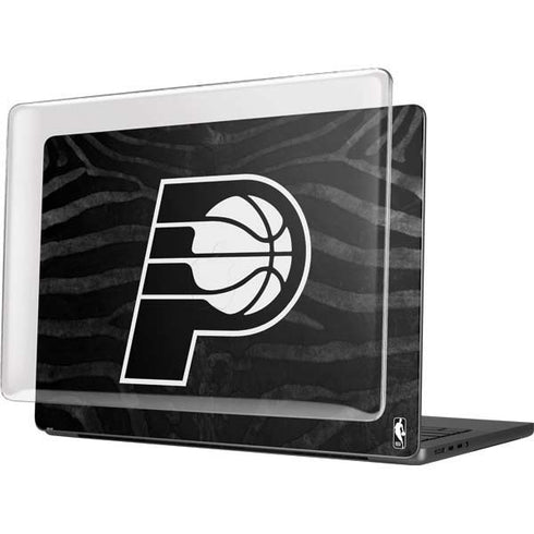 NBA Indiana Pacers Black Animal Print MacBook Pro 14in (2021-24) Case plus Skin