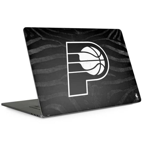 NBA Indiana Pacers Black Animal Print MacBook Skins