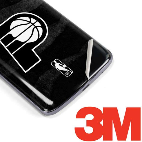 NBA Indiana Pacers Black Animal Print Moto E5 Plus Skin
