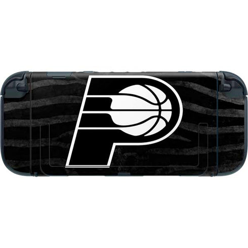 NBA Indiana Pacers Black Animal Print Nintendo Switch 2 (2025) with Joy-Con Skin
