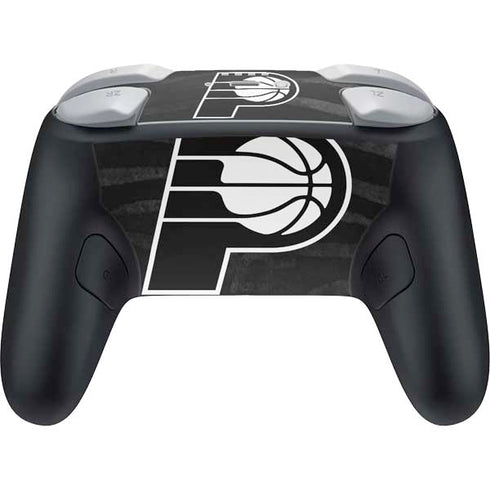 NBA Indiana Pacers Black Animal Print Nintendo Switch 2 (2025) Pro Controller Skin