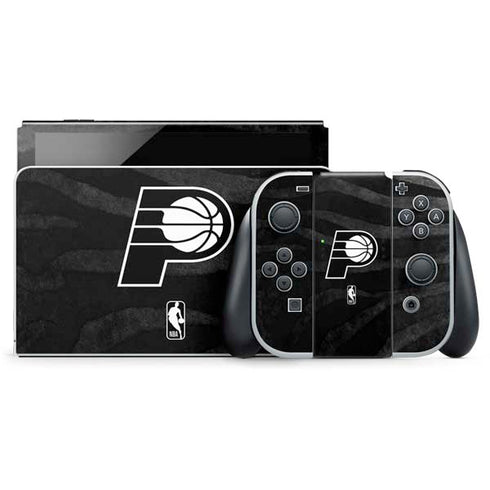 NBA Indiana Pacers Black Animal Print Nintendo Skins