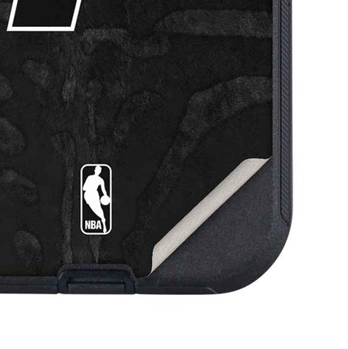 NBA Indiana Pacers Black Animal Print Otterbox Defender iPhone Skin
