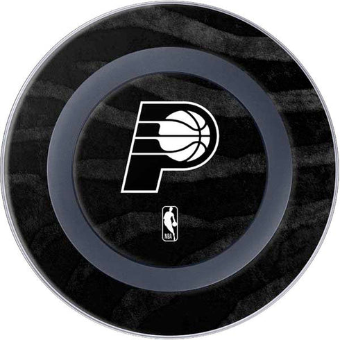 NBA Indiana Pacers Black Animal Print Wireless Charger Skin