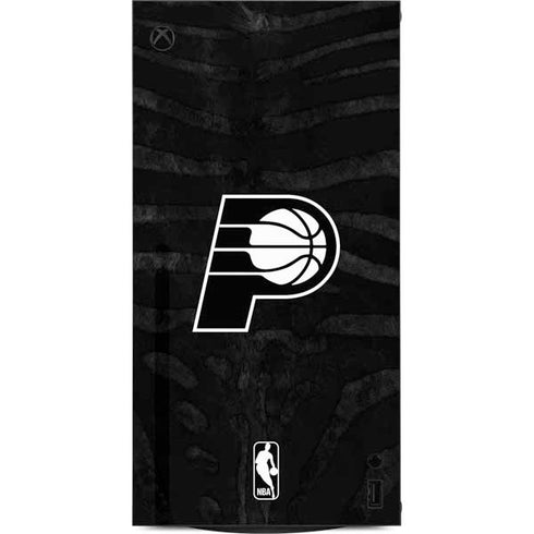 NBA Indiana Pacers Black Animal Print XBox Series X Digital Edition Console Skin